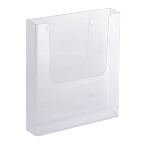 WALL MOUNTED BROCHURE HOLDER A4 Wall Mount Clear ** see also JPM-86610