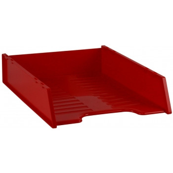 ITALPLAST A4 "Multi Fit" Document Tray - Red, Each