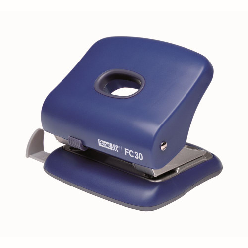 RAPID FC30 HOLE PUNCH 2 Hole 30Sht Blue