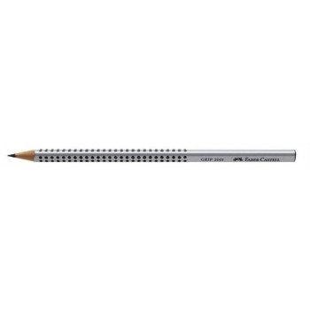 Faber-Castell 2001 Grip Pencil Triangular Grip HB, Box of 12