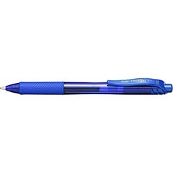 Pentel BL110 Energel X Liquid Gel Pen Retractable 1.0mm Blue, Box of 12