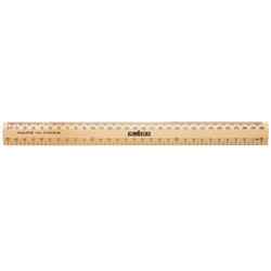 CELCO/RULEX METRIC WOODEN RULER 300mm