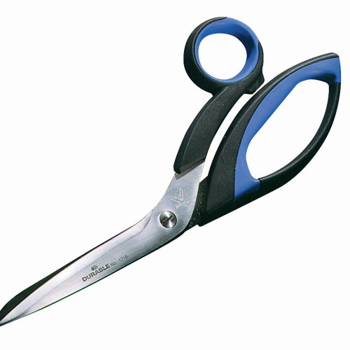 DURABLE SCISSORS 20CM PLASTIC HANDLE BLACK