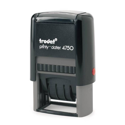 TRODAT 4750 L1 SELF INK DATER With Received Text 41x25mm