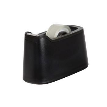 ESSELTE NOUVEAU TAPE DISPENSER BLACK Fits 33mm tape roll (included)