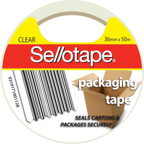 SELLOTAPE HOT-MELT ADHESIVE Packaging Tape 36mmx50m - Clear