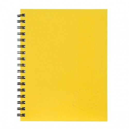 SPIRAX HARDCOVER NOTEBOOKS 512 A4 200Pg Yellow