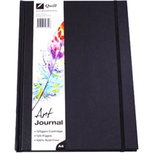 QUILL HARD COVER ART JOURNAL A4 60 Leaf 125gsm
