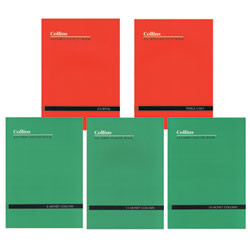 COLLINS ACCOUNT A24 SERIES A4 BOOK 8 Money Column - Green