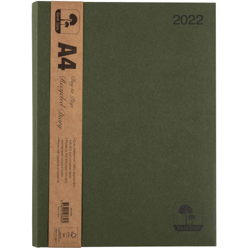 CUMBERLAND EARTHCARE A4 DIARY DAY TO A PAGE (2024)