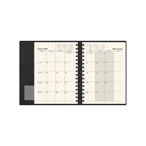 COLLINS VANESSA SERIES DIARY A4 1 Day to a Page Red (Pre-Order Now for 2027) ** ETA 30/9/2026 **