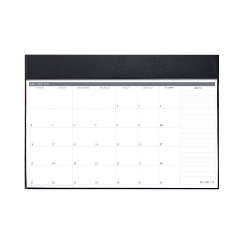 DEBDEN TABLETOP PLANNER 375 x 545mm Month To View Executive (Pre-Order Now for 2027) ** ETA 30/9/2026 **