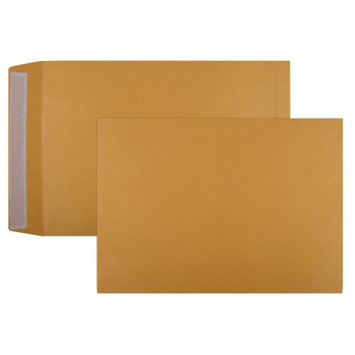 ENVELOPE STRIP SEAL GOLD POCKET B4 353X250MM BOX 250