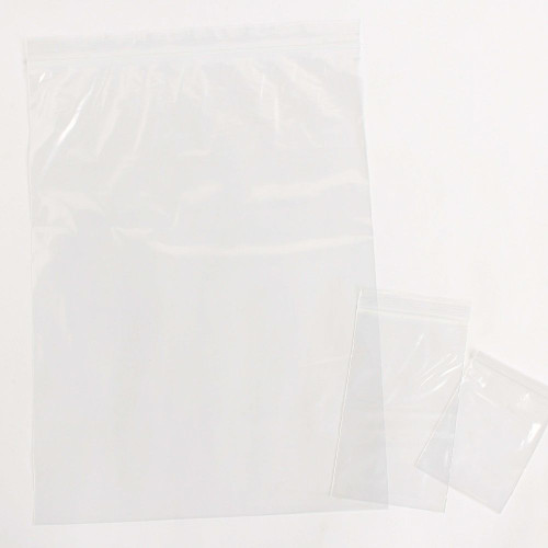 RESEALABLE BAG PP 120 X 166MM CLEAR PACK 100 *** While Stocks Last ***