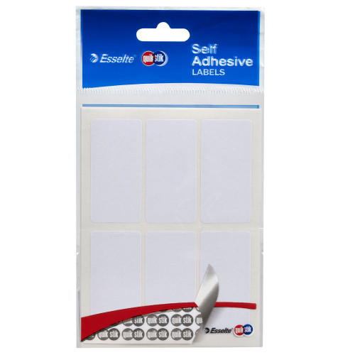 QUIK STIK FPPMR2449 LABELS Rectangular 24x49mm White P36