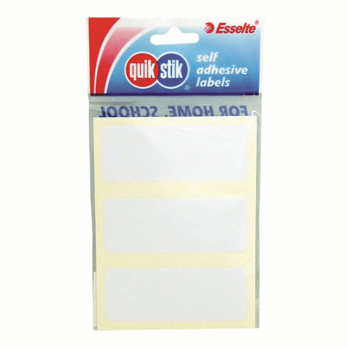 QUIK STIK FPPMR2976 LABELS Rectangular 29x76mm White P21