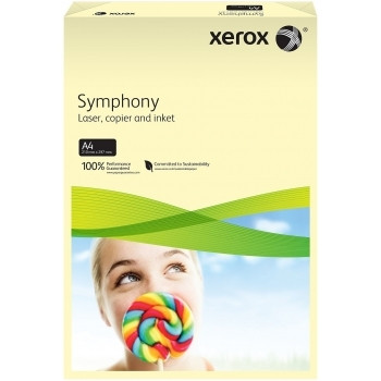 XEROX SYMPHONY COLOURED COPY PAPER A3 80gsm Pastel Tints Ivory