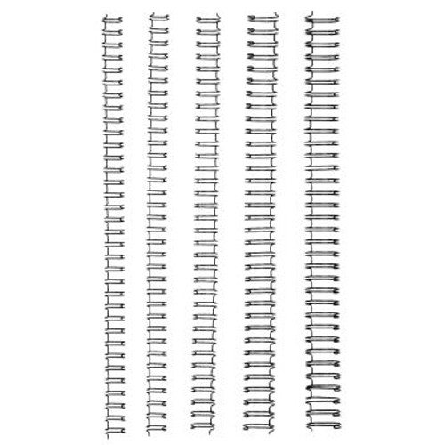 IBICO IBIWIRE BINDING COMBS 14mm 34 Loop Silver Pk100