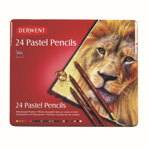 DERWENT PASTEL PENCILS Set 24 Assorted