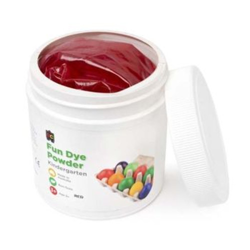 CRAFT FUN DYE POWDER 500GMS RED