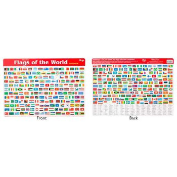 FLAGS OF THE WORLD PLACEMAT