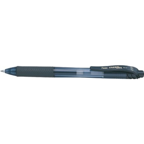 PENTEL ENERGEL X GEL PEN BL107 Retractable 0.7mm Black, Bx12