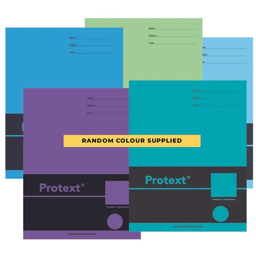 PROTEXT A4 192PG EXERCISE BOOK 8MM RULED + MARGIN