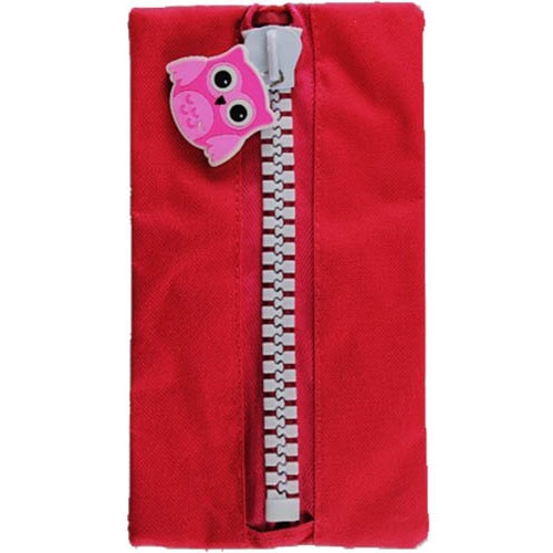 PROTEXT CHARACTER PENCIL CASE - MAGENTA OWL
