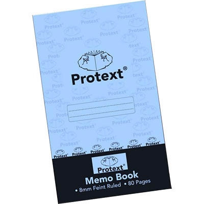 PROTEXT 80PG MEMO BOOK - PP COVER