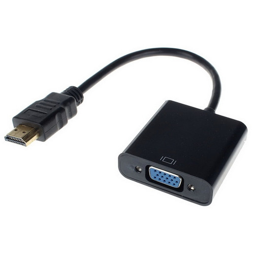 HDMI MALE TO VGA FEMALE VIDEO ADAPTER