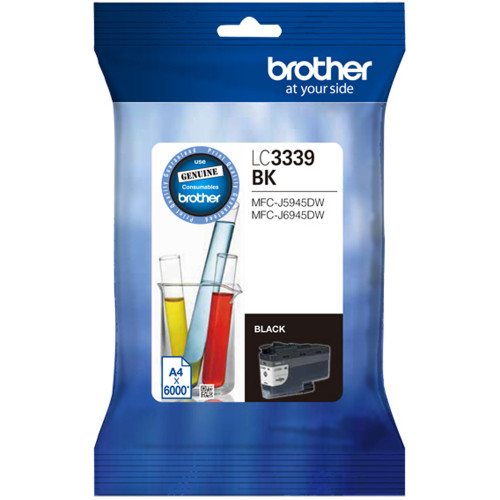BROTHER INK CARTRIDGE LC-3339XLBK High Yield Black 6,000 Pages
