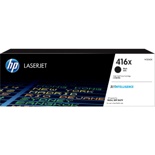 HP 416X ORIGINAL BLACK TONER (W2040X) 7.5K Suits HP Color Laserjet Pro M454 / M479