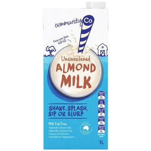 Community Co  Unsweetend ALMOND MILK 1L