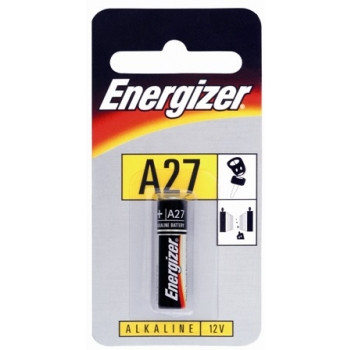 BATTERY ENERGIZER A27 ALKALINE 12V