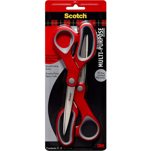 SCOTCH 1428 DESIGNER MULTI-PURPOSE SCISSORS 8 INCH 70005230175