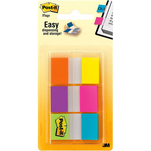 POST IT FLAGS 680-EG-ALT ALTERNATING COLOURS