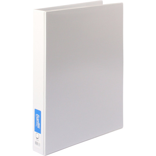 Bantex Insert Ring Binder A3 4D Ring 38mm Portrait - White (2784Portrait -07)