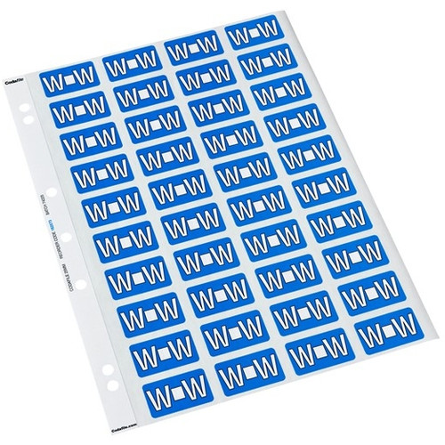 CODAFILE LATERAL FILE LABELS W 25mm Pack of 5