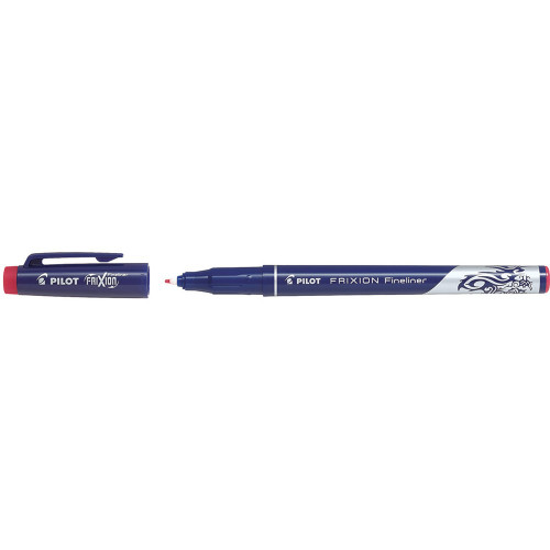 PILOT FRIXION FINELINER ERASABLE Red SW-FF-R Box of 12