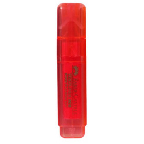 Faber-Castell Textliner 46 Highlighter Ice Superfluorescent Red, Each