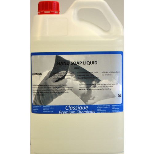 CLEAR LIQUID HAND SOAP 5 LITRE