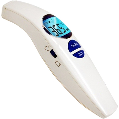 AeroDiagnostic Non-Contact Infrared Thermometer (Battery Included)