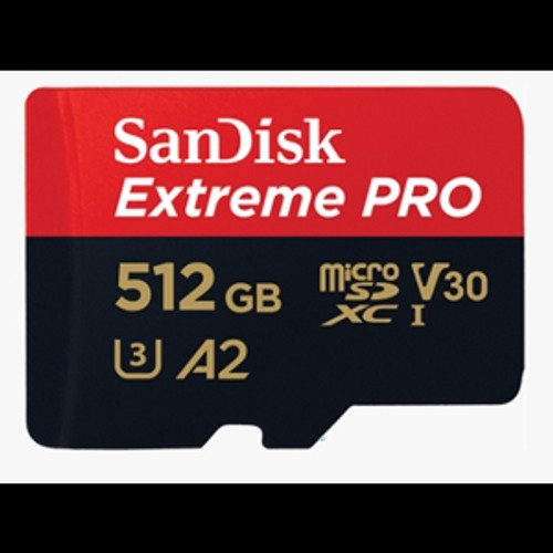 SanDisk Extreme Pro microSDXC Card 512GB U3