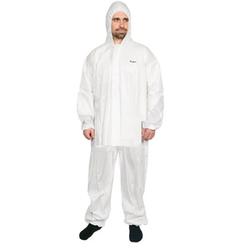 Disposable Coveralls 100% Polypropylene 4XL White *** Please enquire to confirm availability ***
