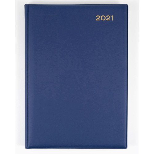 Collins Belmont Diary Day To A Page A5 Navy (2026 - Clearance - While Stocks Last)