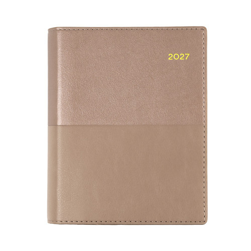 Collins Vanessa Diary Week To View A6 Rose Gold (Pre-Order Now for 2027)