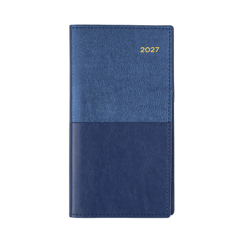 Collins Vanessa Diary Week To View B6/7 Blue (Pre-Order Now for 2027) ** ETA 30/9/2026 **