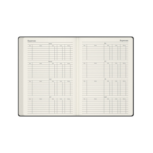 Collins Legacy Diary Day To A Page A5 Black (Pre-Order Now for 2027) ** ETA 30/9/2026 **