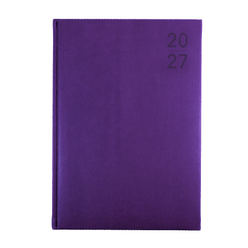 Debden Silhouette Diary Day To A Page A5 Grey (Pre-Order Now for 2027) ** ETA 30/9/2026 **