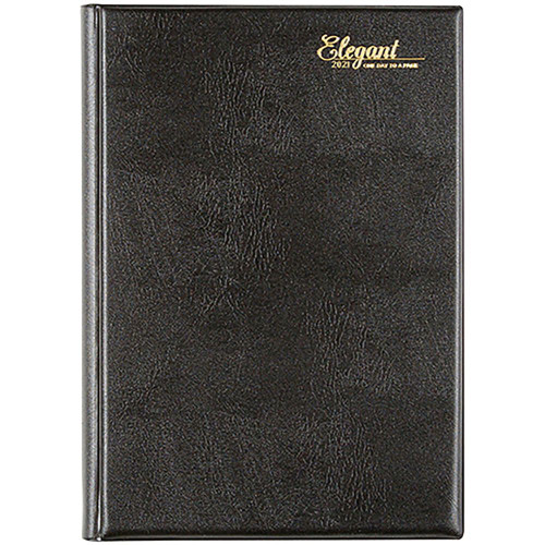 CUMBERLAND ELEGANT APPOINTMENT DIARY DAY TO PAGE 30 MINUTE A5 BLACK (Sold Out for 2026)